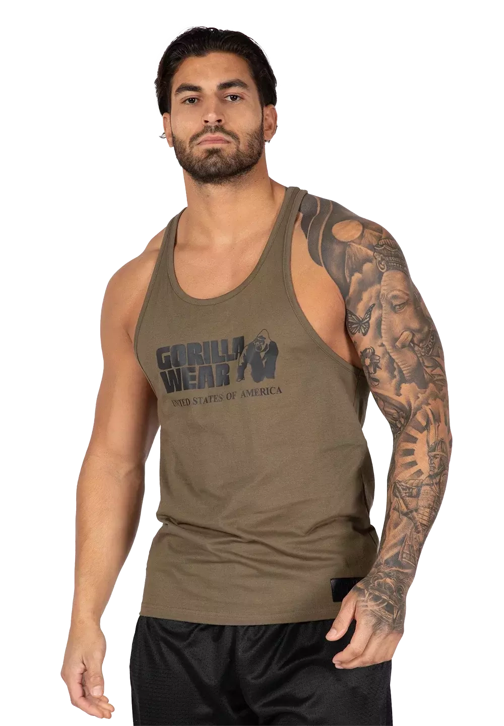 Майка мужская Gorilla wear Classic beige