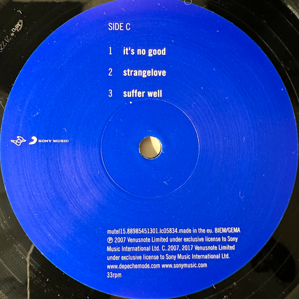 Depeche Mode ‎– The Best Of (Volume 2017) 3LP (Европа 2017г.)