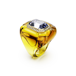 DULCIS:RING YEL/PUR/GOS 58