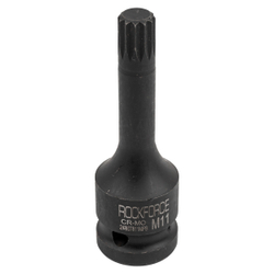 Головка-бита SPLINE ударная 1/2", M11 ROCKFORCE RF-24807811MPB