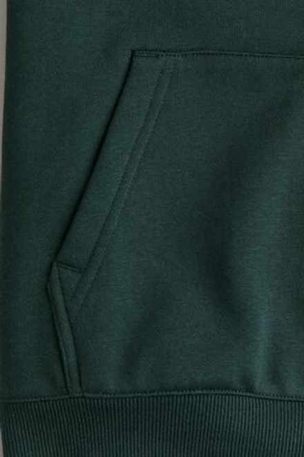 H&M Толстовка с капюшоном, темно-зеленый
