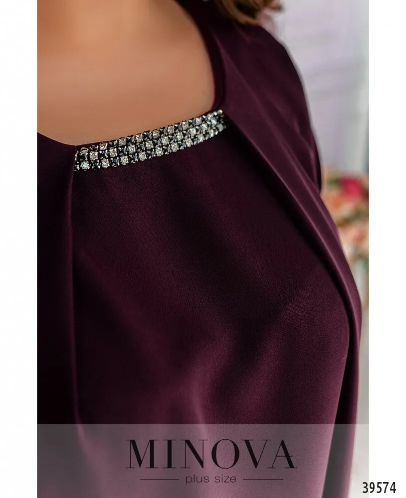 Платье 126-марсала Minova