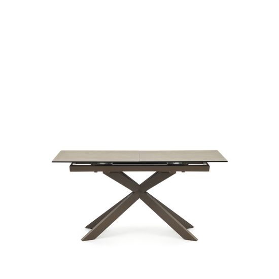 Atminda Раздвижной стол из керамики и стали с коричневой отделкой 160 (210) x 90 см Испания 