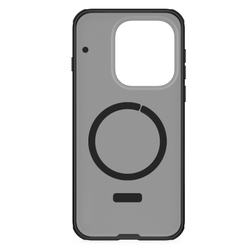 Чехол серый тонированный c MagSafe для OnePlus 15, серия Super Frosted Shield Pro Magnetic (Clear version) от Nillkin