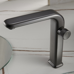 Смеситель для раковины Black&White Universe Gun Metal (U7640GM)