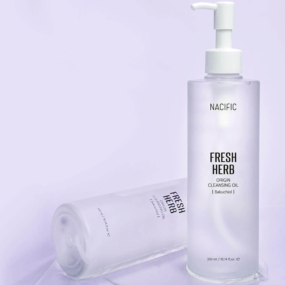 Масло гидрофильное с бакучиолом Nacific Fresh Herb Origin Cleansing Oil Bakuchiol, 300 мл