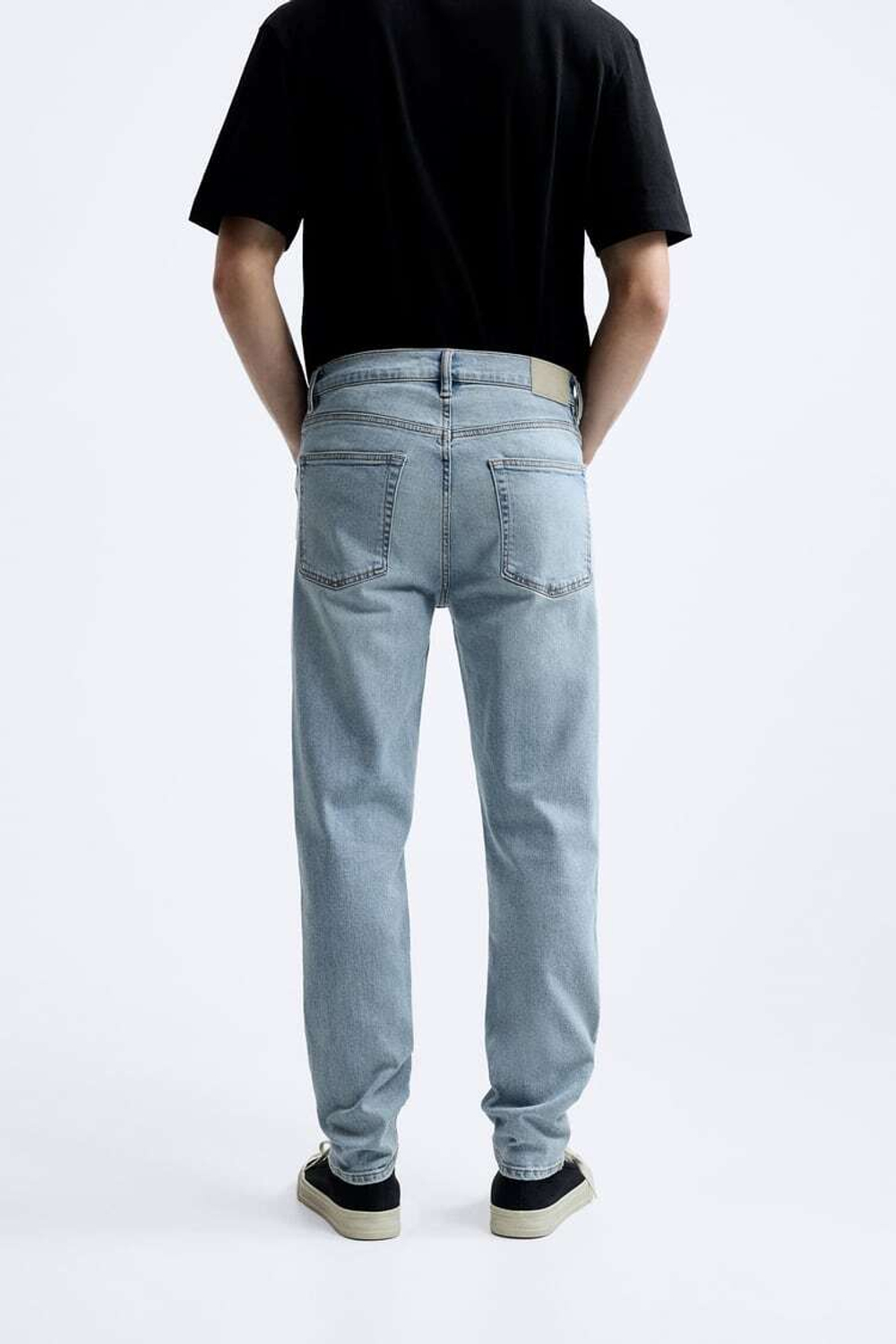 ZARA ДЖИНСЫ SLIM FIT, ГОЛУБОЙ
