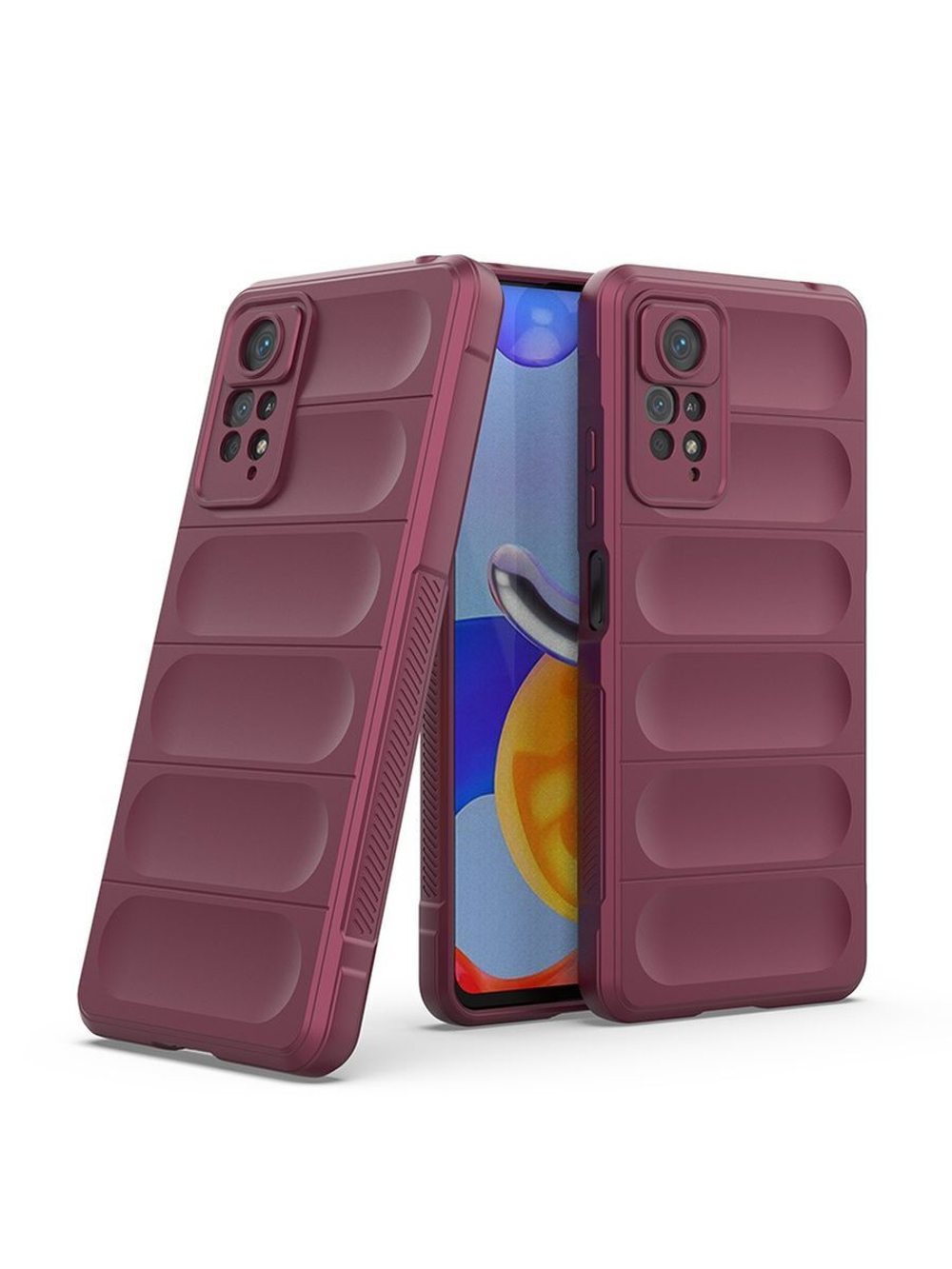 Противоударный чехол Flexible Case для Xiaomi Redmi Note 11 Pro