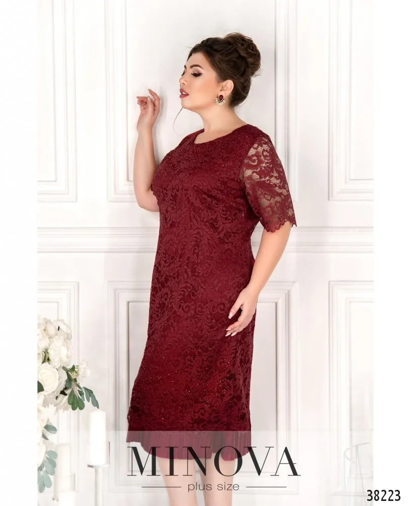 Платье 19-10-марсала Minova