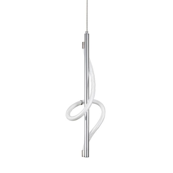 Подвесной светодиодный светильник Indigo Intreccio 14025/1P Chrome V000145L