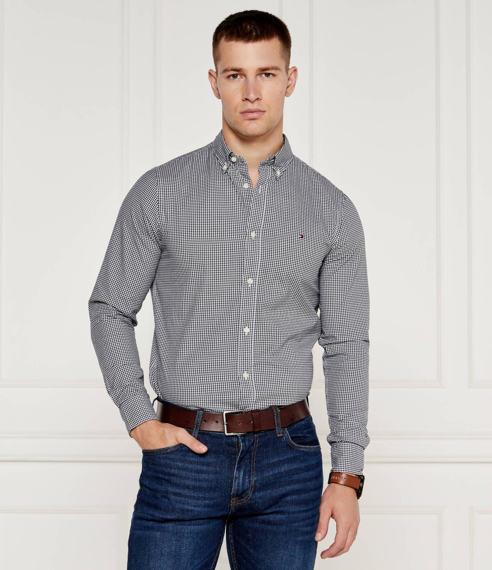 Рубашка Tommy Hilfiger - темно-синий(MW0MW34570)