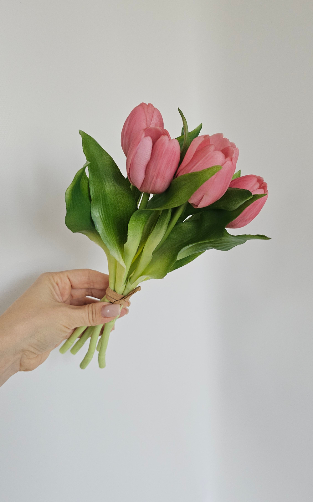 Тюльпаны 28 см 5 цветов / Арт 2503