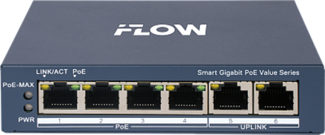 Коммутатор IFLOW F-SW-EM606POE-VM/L
