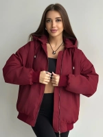 Куртка осенняя с капюшоном