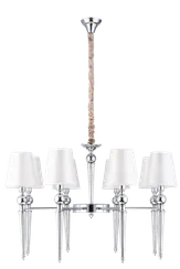 8661/8CR CHROME (1) Люстра Veneto Luce
