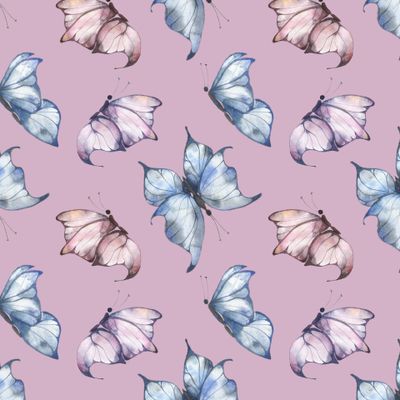 Акварельные бабочки