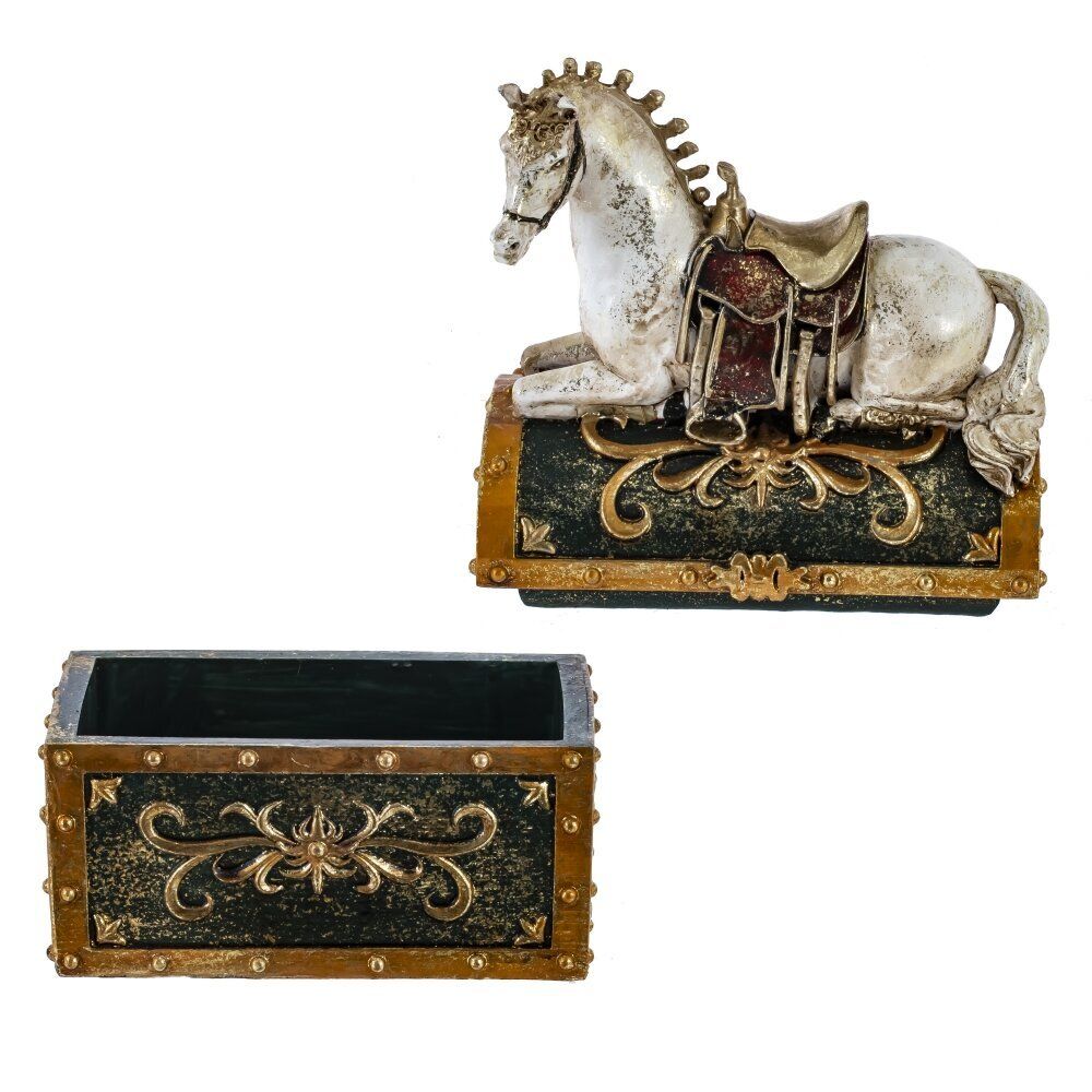 GAEM Шкатулка "Лошадь", L14,5 W9 H20 см