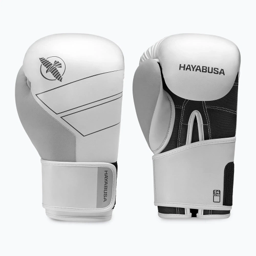 Боксёрские перчатки Hayabusa S4 Leather white