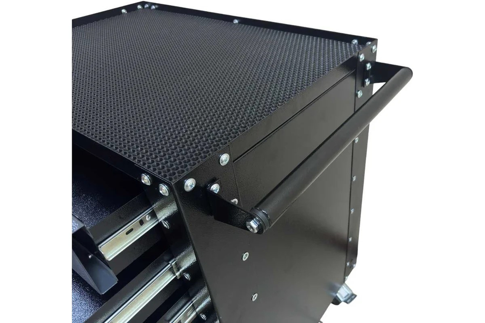 Инструментальная тележка GWT-G5, 5 ящиков, колеса с тормозом, серая, Great Wolf