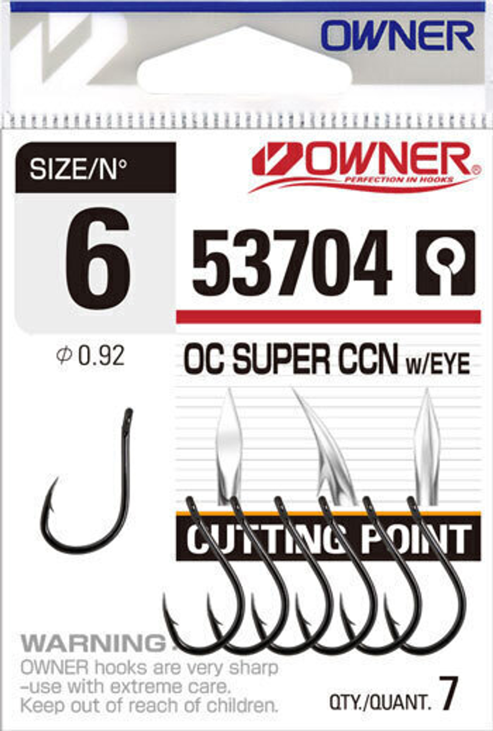 Крючок Owner 53704 №10
