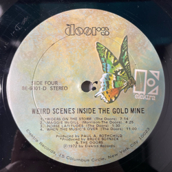 Винтажная виниловая пластинка LP The Doors Weird Scenes Inside The Gold Mine (США 1972) Riders On The Storm