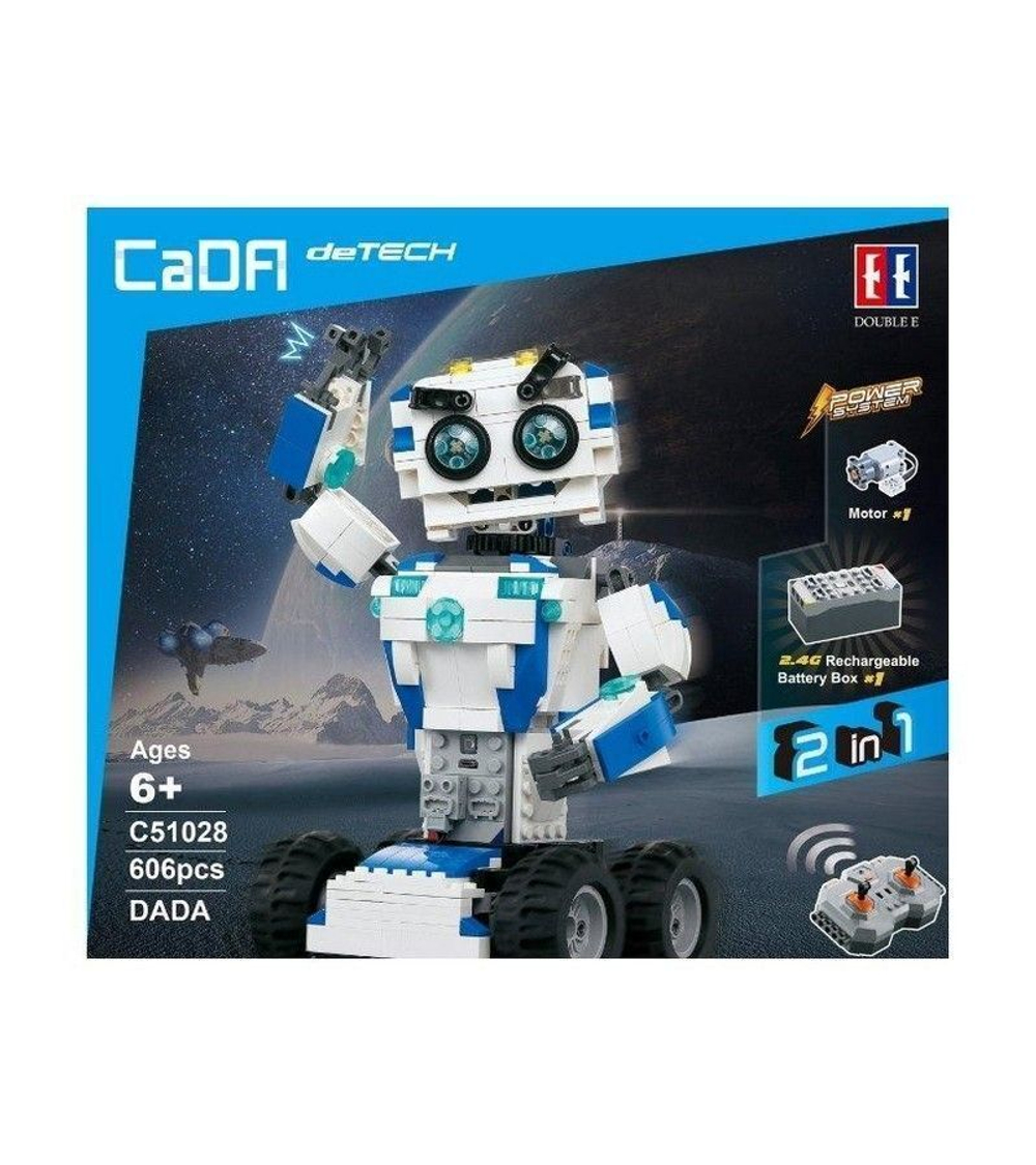 Р/У конструктор CaDA Technic Робот DADA (606 деталей)