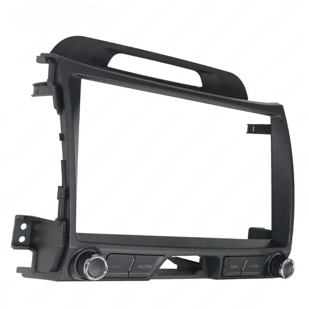 Магнитола для KIA Sportage 2010-2016 (низкая комплектация) - Carmedia SF-9735-1 (рамка 9") QLed+2K, Android 13, TS20, CarPlay, 4G SIM-слот