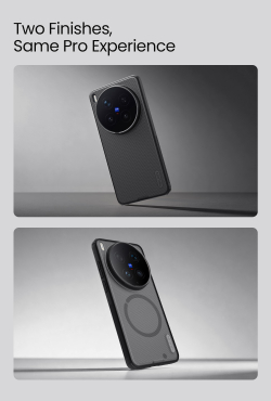 Чехол c MagSafe для Vivo X300 Ultra, серия Super Frosted Shield Pro Magnetic от Nillkin