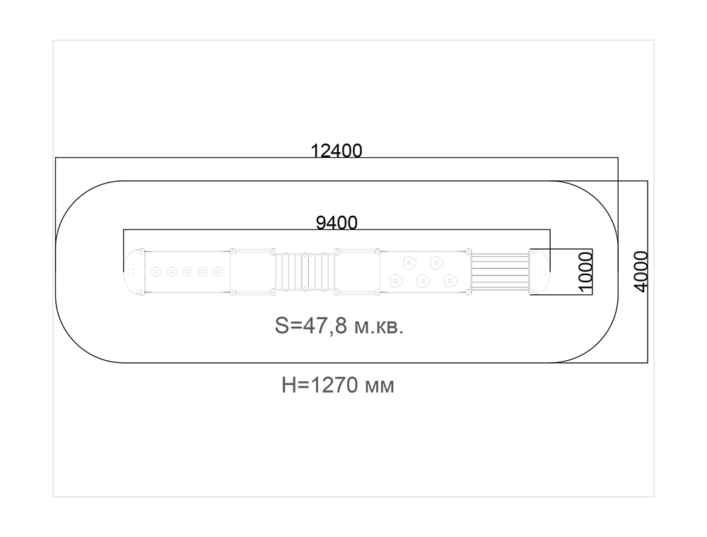 Комплекс игровых элементов Переход 384021
