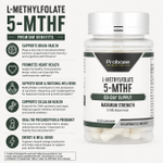 Probase Nutrition, L-метилфолат 5-МТГФ, 15 мг, 60 капсул