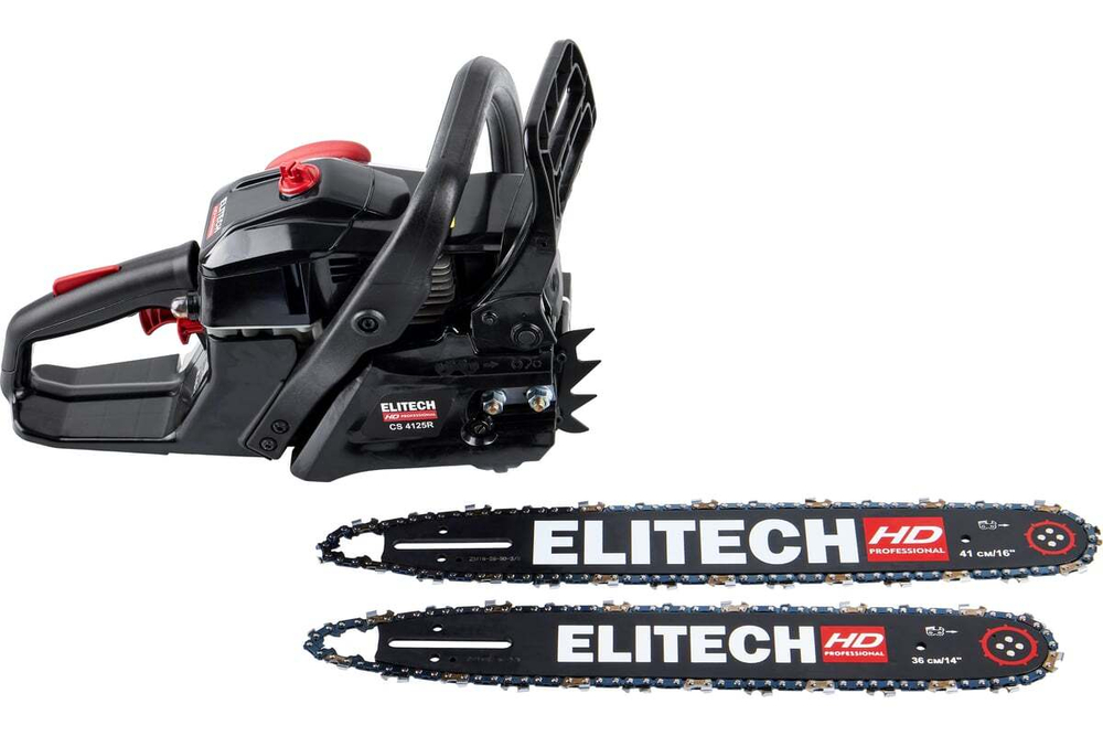 Пила цепная бензиновая Elitech CS 4125R (E1611.005.00) HD 204813