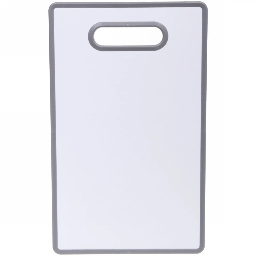 Доска разделочная пластиковая «Каменная крошка» 22*37см, серая