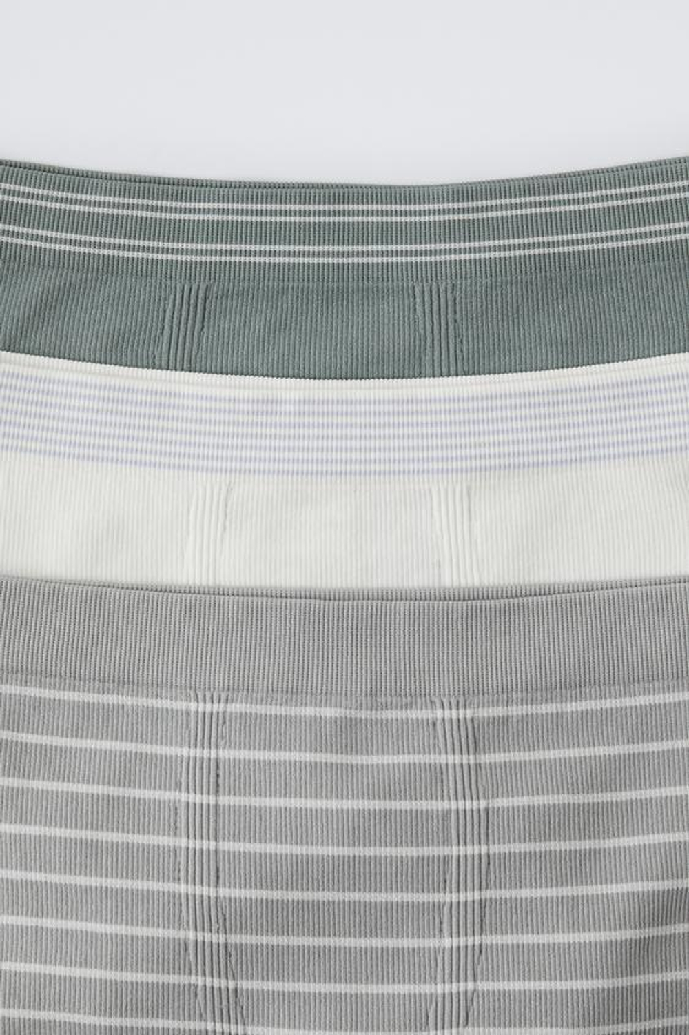 ZARA НАБОР ИЗ 3 ТРУСОВ-БОКСЕРОВ В ПОЛОСКУ, РАЗНОЦВЕТНЫЙ