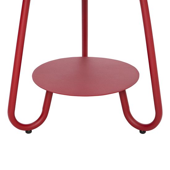 Столик stian, D50 см, красный