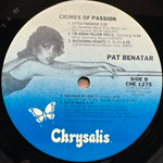 Pat Benatar - Crimes Of Passion (США 1980г.)
