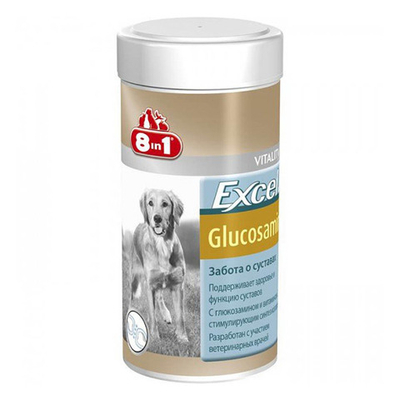 Витамины для суставов с глюкозамином и МСМ для собак (8in1 Excel Glucosamine + MSM) 55 таб