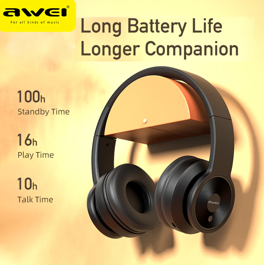Наушники беспроводные Awei A996BL Bluetooth