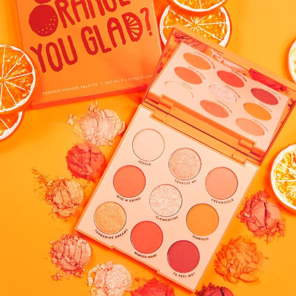 ColourPop Orange You Glad palette