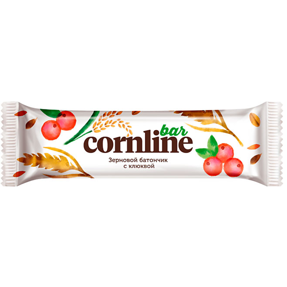 Батончик Cornline клюква 30 гр