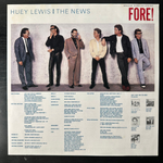 Huey Lewis And The News ‎– Fore! (Япония 1986г.)