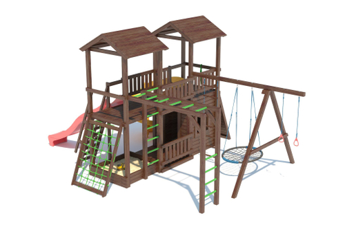 Детский игровой комплекс серия D1 модель 4