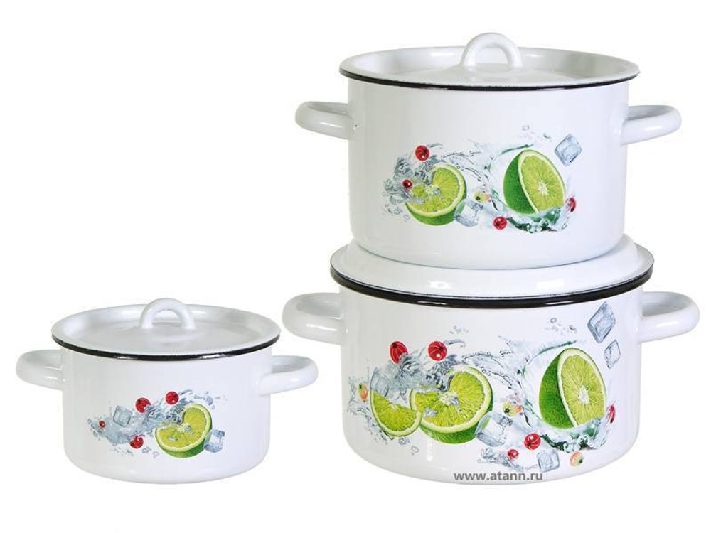 Набор кастрюль "Мохито"