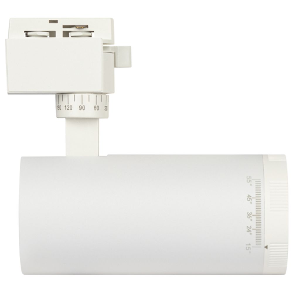 Трековый светильник однофазный ЭРА TR59-2030 WH светодиодный 20Вт 3000К белый