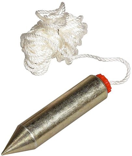 Отвес строительный со шнуром 600г