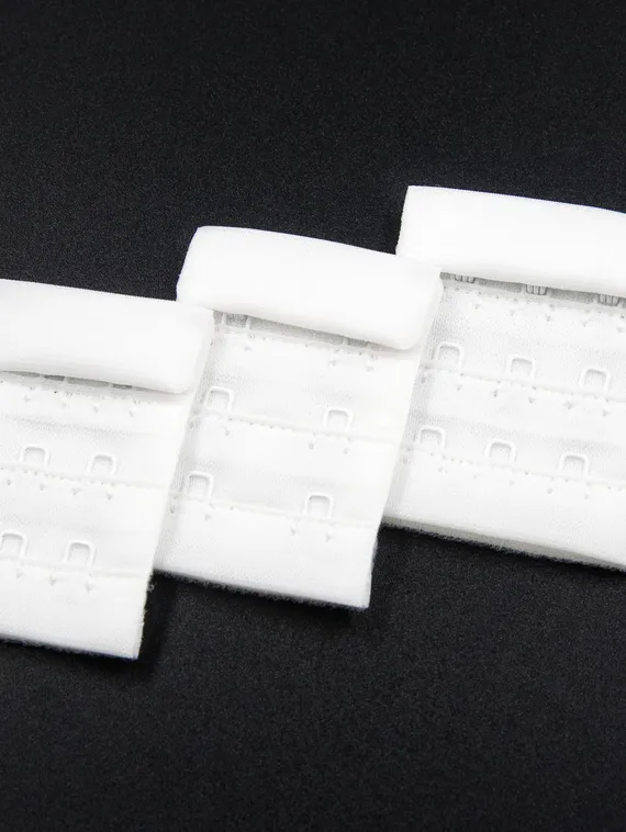 Набор крючки/петли, белый 001