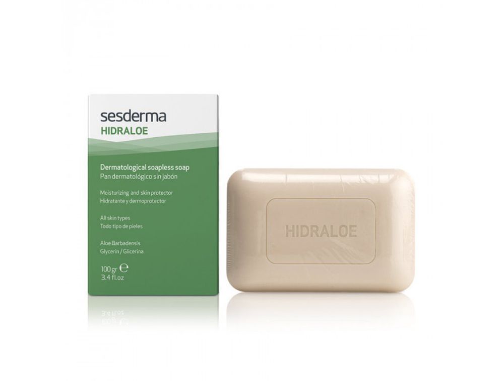 HIDRALOE Dermatological soapless soap – Мыло твердое дерматологическое, 100 г