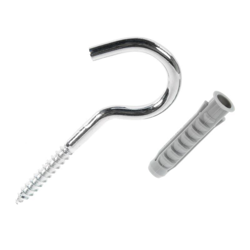 Дюбель шуруп-полукольцо KRHS 10*50 / 6*60