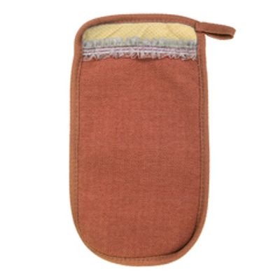 Мочалка «Королевский пилинг», рукавица с  тесьмой,  14,5х25 см