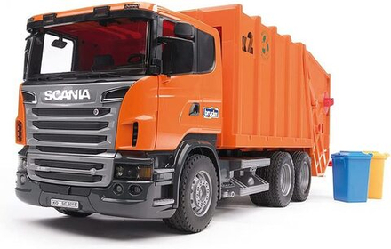 Игрушечная машинка Bruder 03560 Мусоровоз Брудер Scania