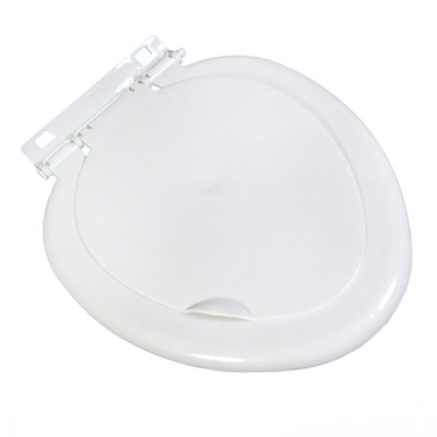 Сиденье для унитаза с планкой цвет белый в индивид. термоупаковке